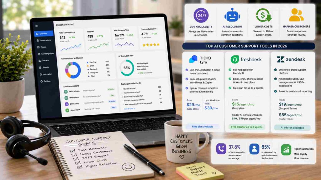 AI Tools for customer support 2026-AI support agent