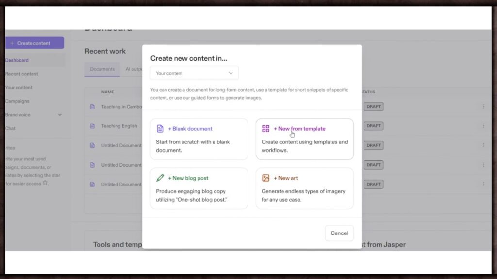 jasper ai review 2026 best seo templates writing