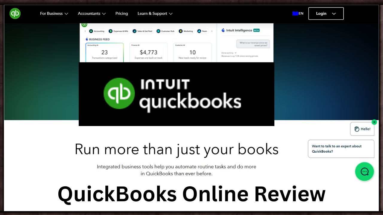 quickbooks online review - ai -accounting